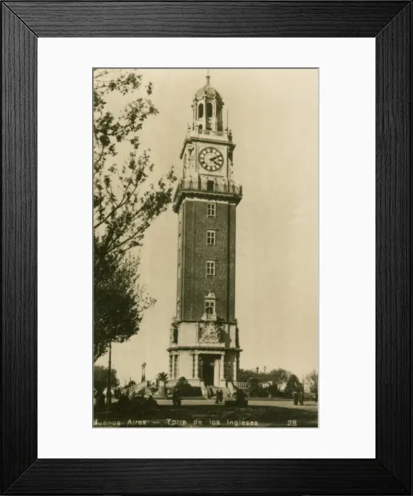 Framed Print : Argentina - Buenos Aires - The English Tower Framed Print : Argentina - Buenos Aires - The English Tower