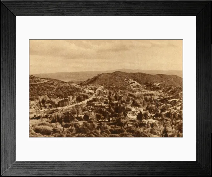 Framed Print : Argentina - Panoramic view of Cruz Chica and Cruz Grande Framed Print : Argentina - Panoramic view of Cruz Chica and Cruz Grande