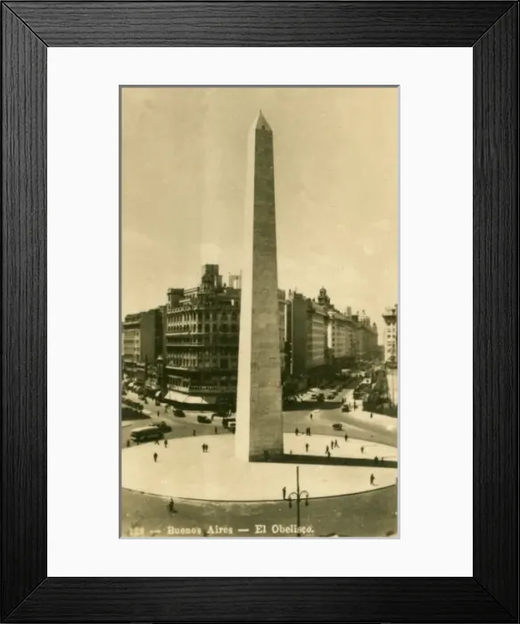 Framed Print : Argentina - Buenos Aires - The Obelisk Framed Print : Argentina - Buenos Aires - The Obelisk
