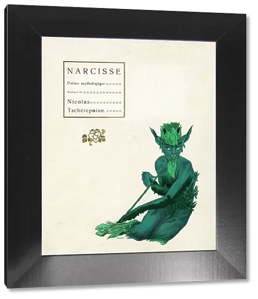 Cover design for Narcisse by Nikolai Tcherepnin