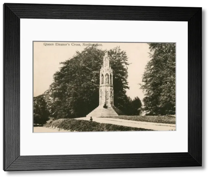 Framed Print : Queen Eleanors Cross, Northampton
