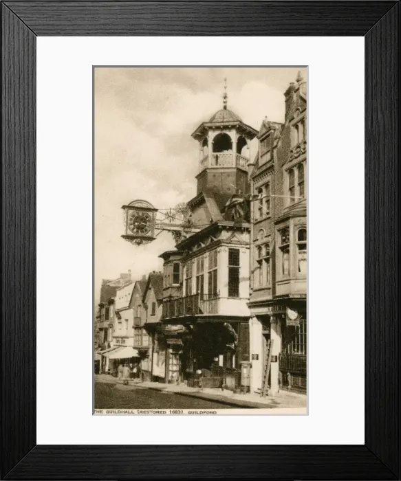 Framed Print : The Guildhall, Guildford Framed Print : The Guildhall, Guildford