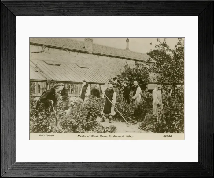 Framed Print : Mount St Bernards Abbey, Leicestershire Framed Print : Mount St Bernards Abbey, Leicestershire