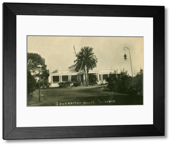 Framed Print : The British Government House, Peshawar Framed Print : The British Government House, Peshawar
