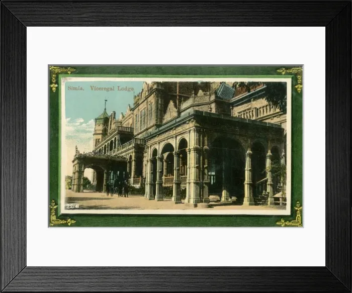 Framed Print : Shimla, India - Viceregal Lodge Framed Print : Shimla, India - Viceregal Lodge