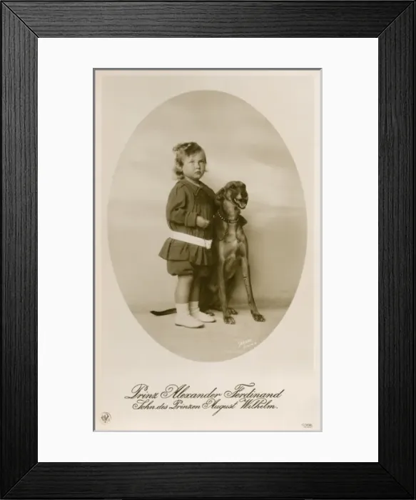 Framed Print : Prince Alexander Ferdinand of Prussia Framed Print : Prince Alexander Ferdinand of Prussia