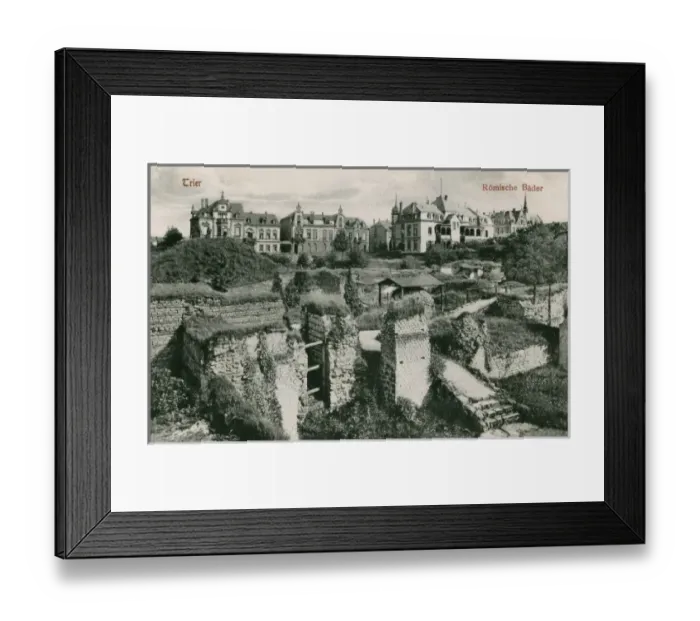 Framed Print : Trier, Germany - Remains of the Roman Baths Framed Print : Trier, Germany - Remains of the Roman Baths