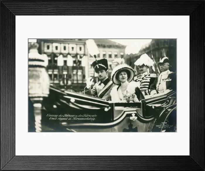 Framed Print : Victoria Louise and Ernest Augustus Framed Print : Victoria Louise and Ernest Augustus