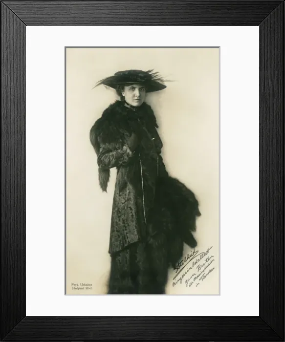 Framed Print : Princess Adelheid of Saxe-Meiningen Framed Print : Princess Adelheid of Saxe-Meiningen