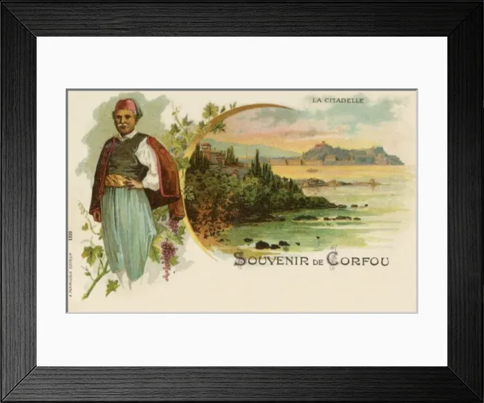 Framed Print : Corfu, Greece Framed Print : Corfu, Greece