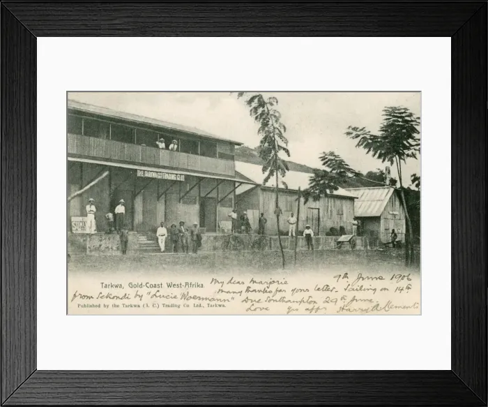Framed Print : The Gold Coast (Ghana) - Tarkwa Framed Print : The Gold Coast (Ghana) - Tarkwa