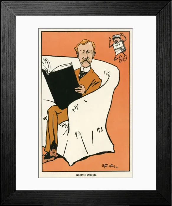 Framed Print : George Moore Framed Print : George Moore