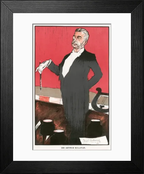 Framed Print : Sir Arthur Sullivan Framed Print : Sir Arthur Sullivan