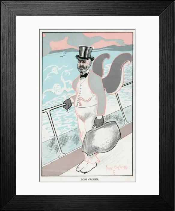 Framed Print : Boss Croker Framed Print : Boss Croker