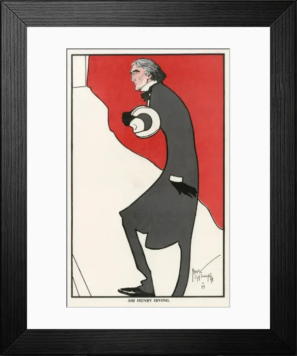 Framed Print : Sir Henry Irving Framed Print : Sir Henry Irving
