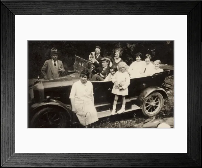 Framed Print : Vintage car Framed Print : Vintage car