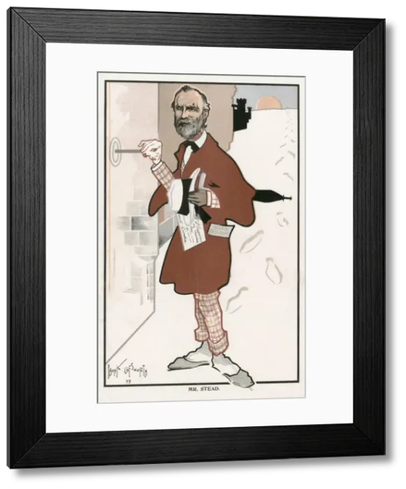 Framed Print : William Thomas Stead Framed Print : William Thomas Stead