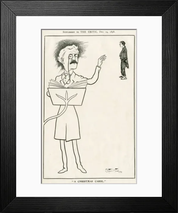 Framed Print : A Christmas Carol Framed Print : A Christmas Carol