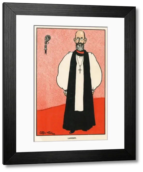 Framed Print : Mandell Creighton, Bishop of London Framed Print : Mandell Creighton, Bishop of London