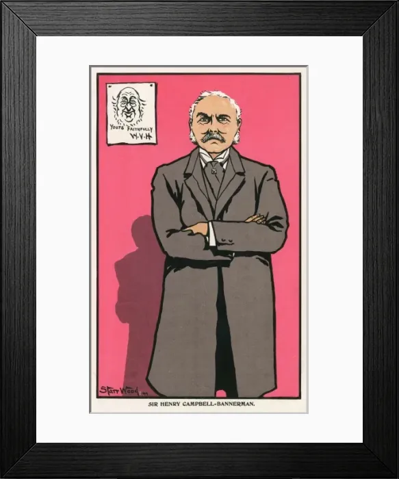 Framed Print : Sir Henry Campbell-Bannerman Framed Print : Sir Henry Campbell-Bannerman