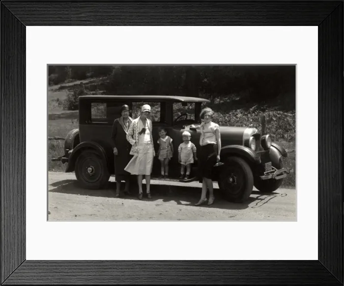 Framed Print : Vintage car Framed Print : Vintage car