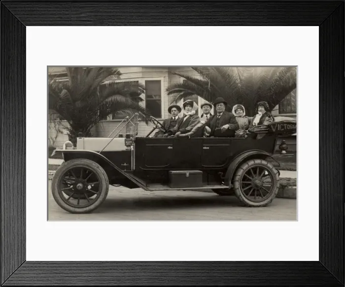 Framed Print : Vintage car Framed Print : Vintage car