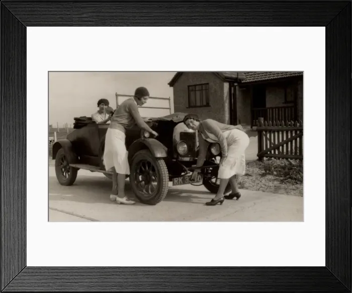 Framed Print : Vintage car Framed Print : Vintage car