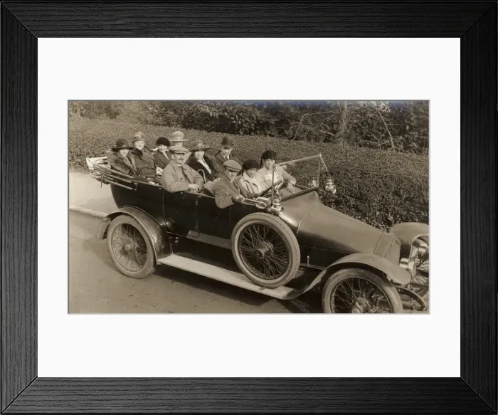 Framed Print : Vintage car Framed Print : Vintage car