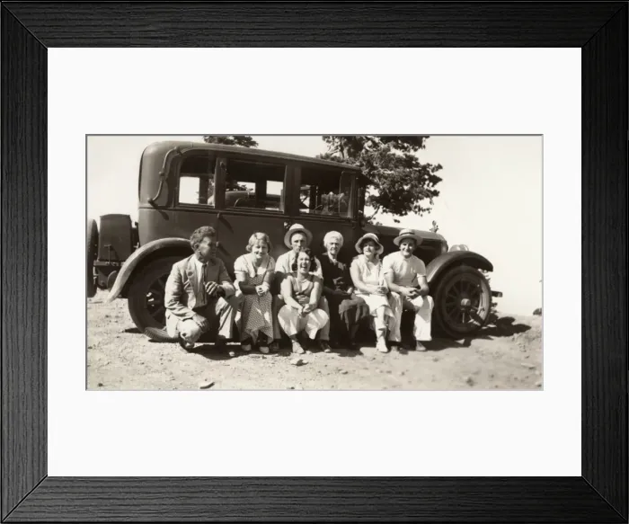 Framed Print : Vintage car Framed Print : Vintage car