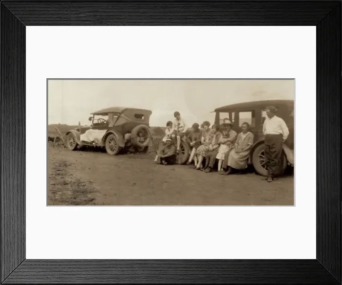 Framed Print : Vintage car Framed Print : Vintage car