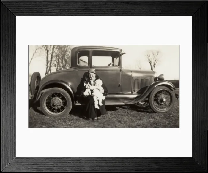 Framed Print : Vintage car Framed Print : Vintage car
