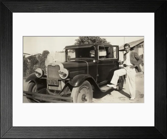 Framed Print : Vintage car Framed Print : Vintage car