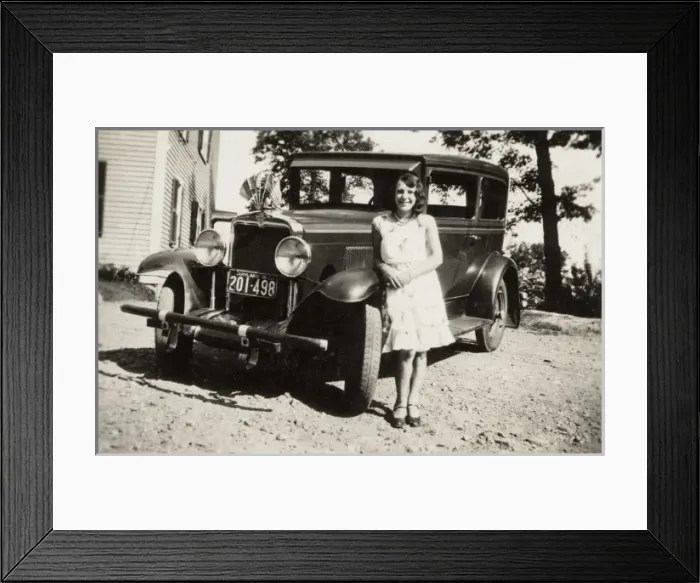 Framed Print : Vintage car Framed Print : Vintage car