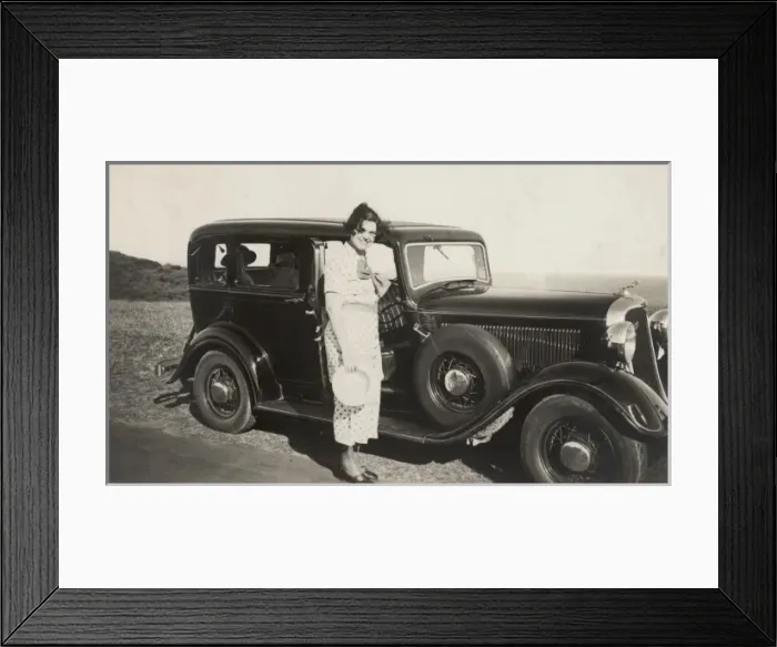 Framed Print : Vintage car Framed Print : Vintage car