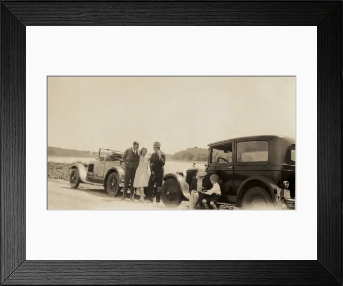 Framed Print : Vintage car Framed Print : Vintage car