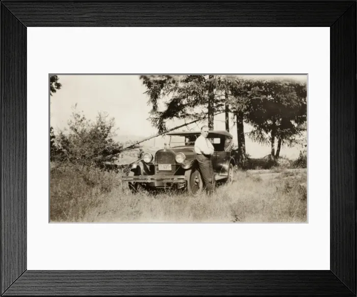 Framed Print : Vintage car Framed Print : Vintage car