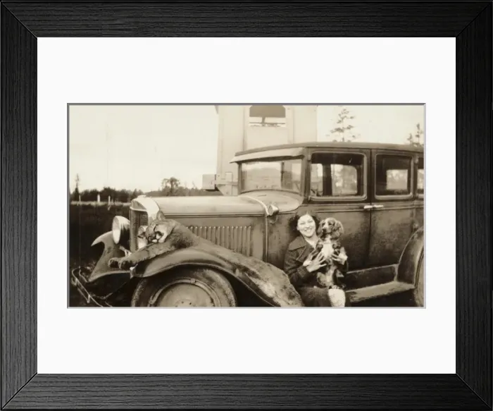 Framed Print : Vintage car Framed Print : Vintage car