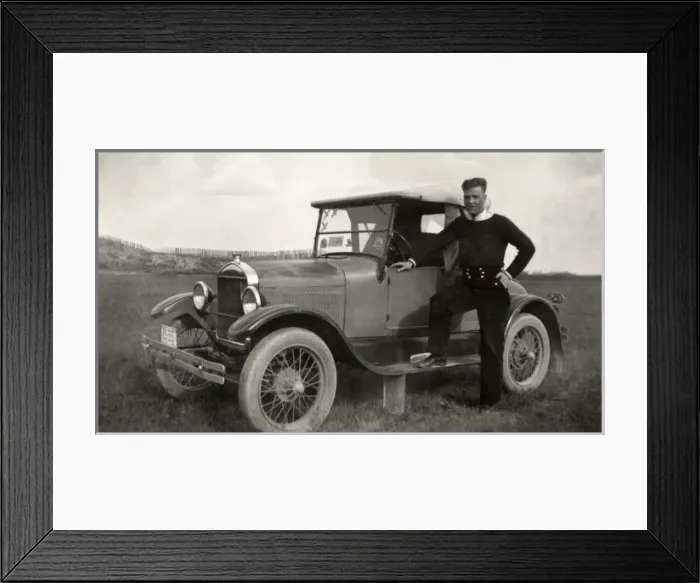 Framed Print : Vintage car Framed Print : Vintage car