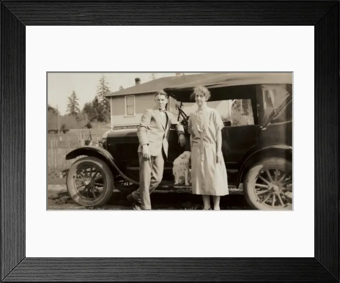 Framed Print : Vintage car Framed Print : Vintage car