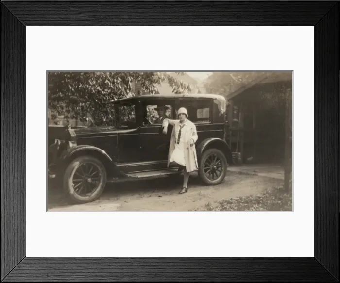 Framed Print : Vintage car Framed Print : Vintage car