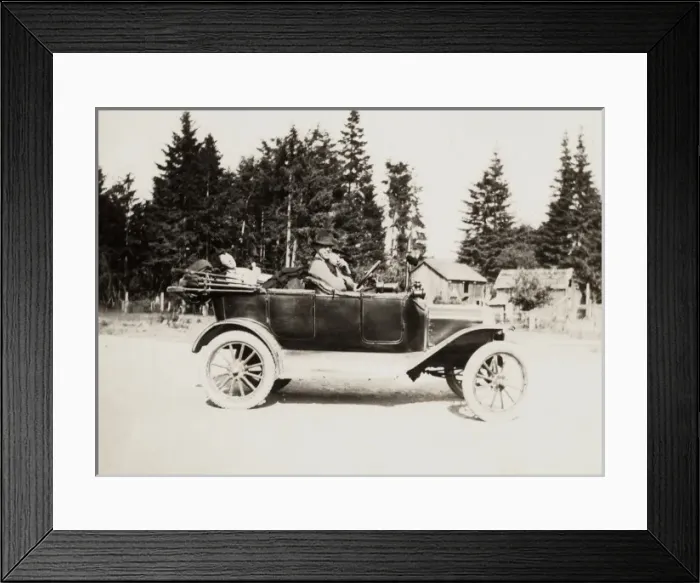 Framed Print : Vintage car Framed Print : Vintage car