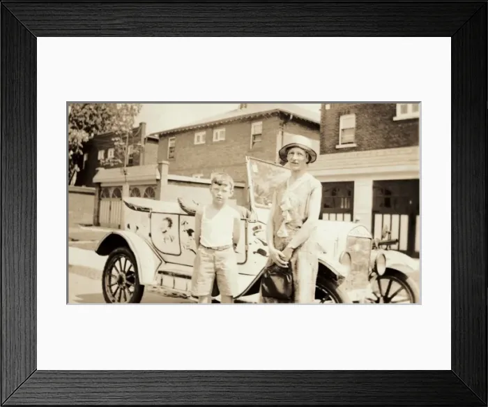 Framed Print : Vintage car Framed Print : Vintage car