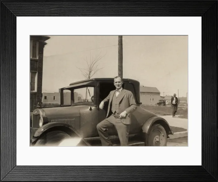 Framed Print : Vintage car Framed Print : Vintage car
