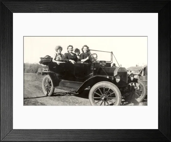 Framed Print : Vintage car Framed Print : Vintage car