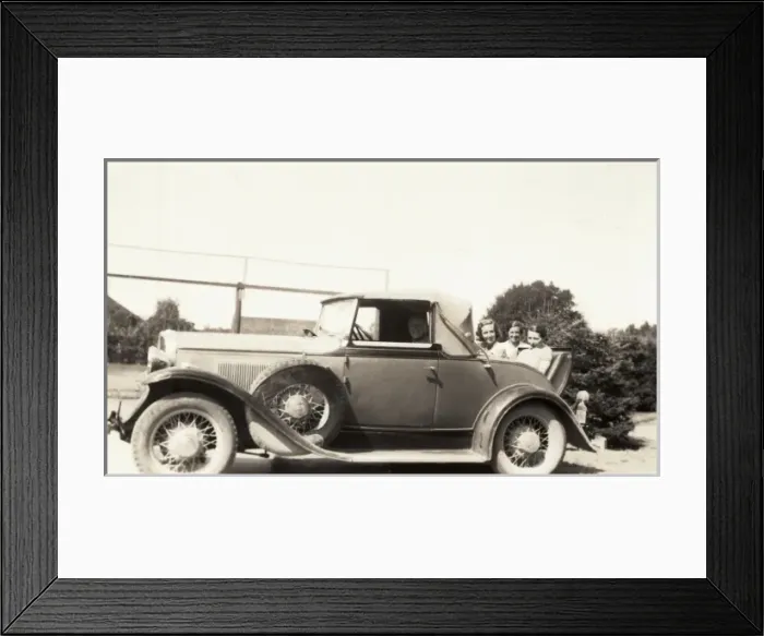 Framed Print : Vintage car Framed Print : Vintage car