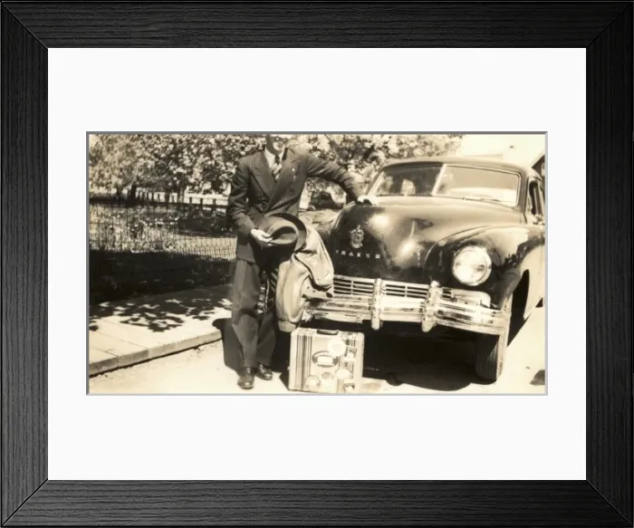 Framed Print : Vintage car Framed Print : Vintage car