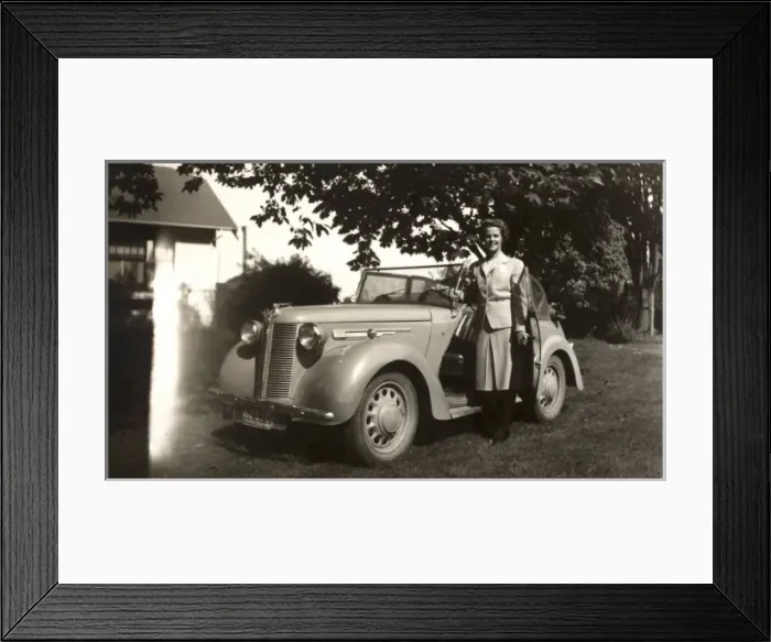 Framed Print : Vintage car Framed Print : Vintage car