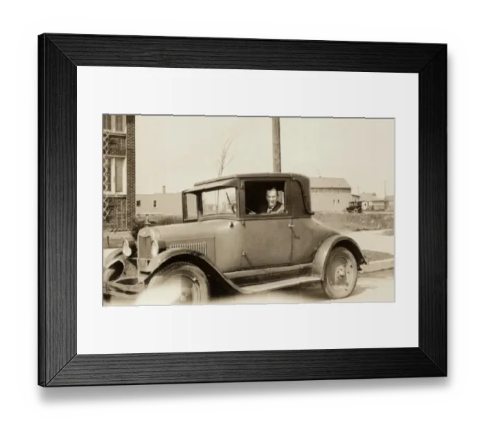 Framed Print : Vintage car Framed Print : Vintage car