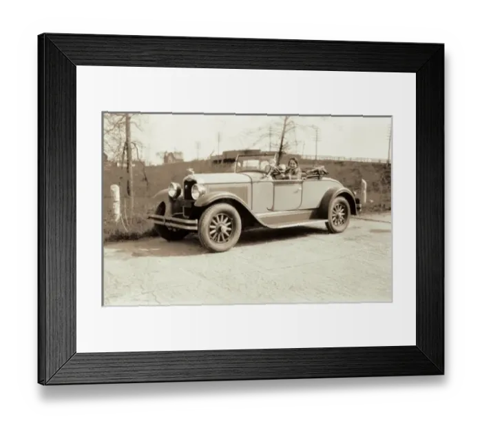 Framed Print : Vintage car Framed Print : Vintage car