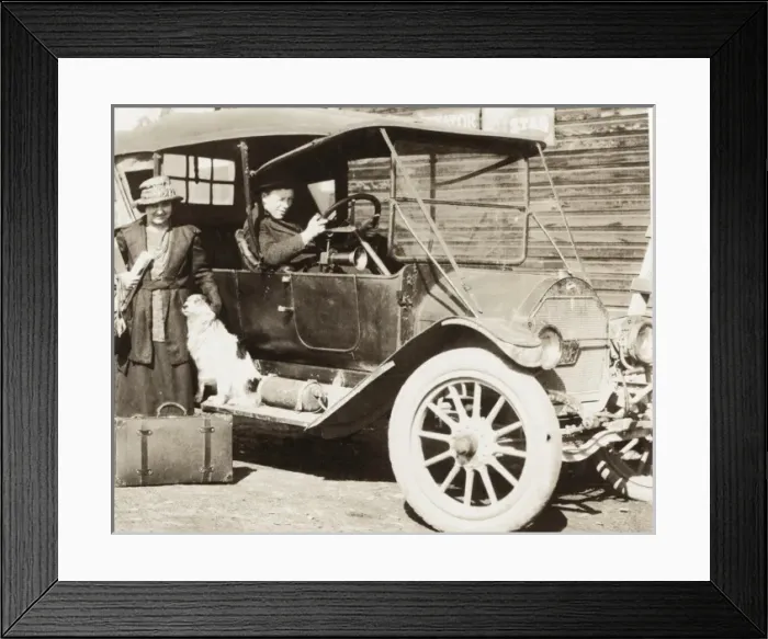 Framed Print : Vintage car Framed Print : Vintage car